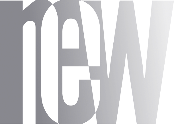 Image is showing Enterwell's branding The word "new" is written in the design. 